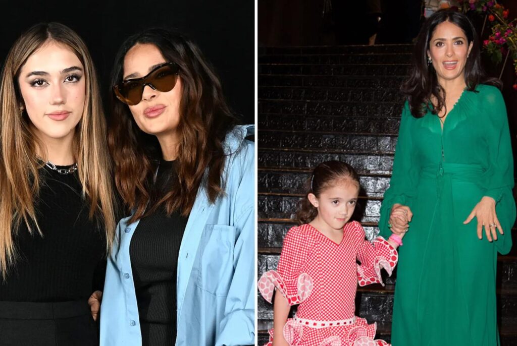 The daughter of Salma Hayek recently turned eighteen. Additionally, she resembles her mother more than ever.