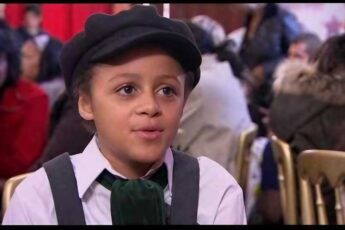 Twelve-Year-Old Boy Wins Over Judges with Charming Musical Theatre Audition